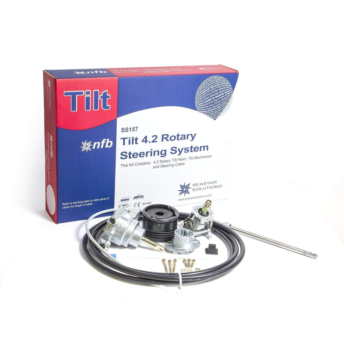 Teleflex Qualifies for Free Shipping Teleflex 13' No-Feedback 4.2 Tilt Steering Package #SS15713