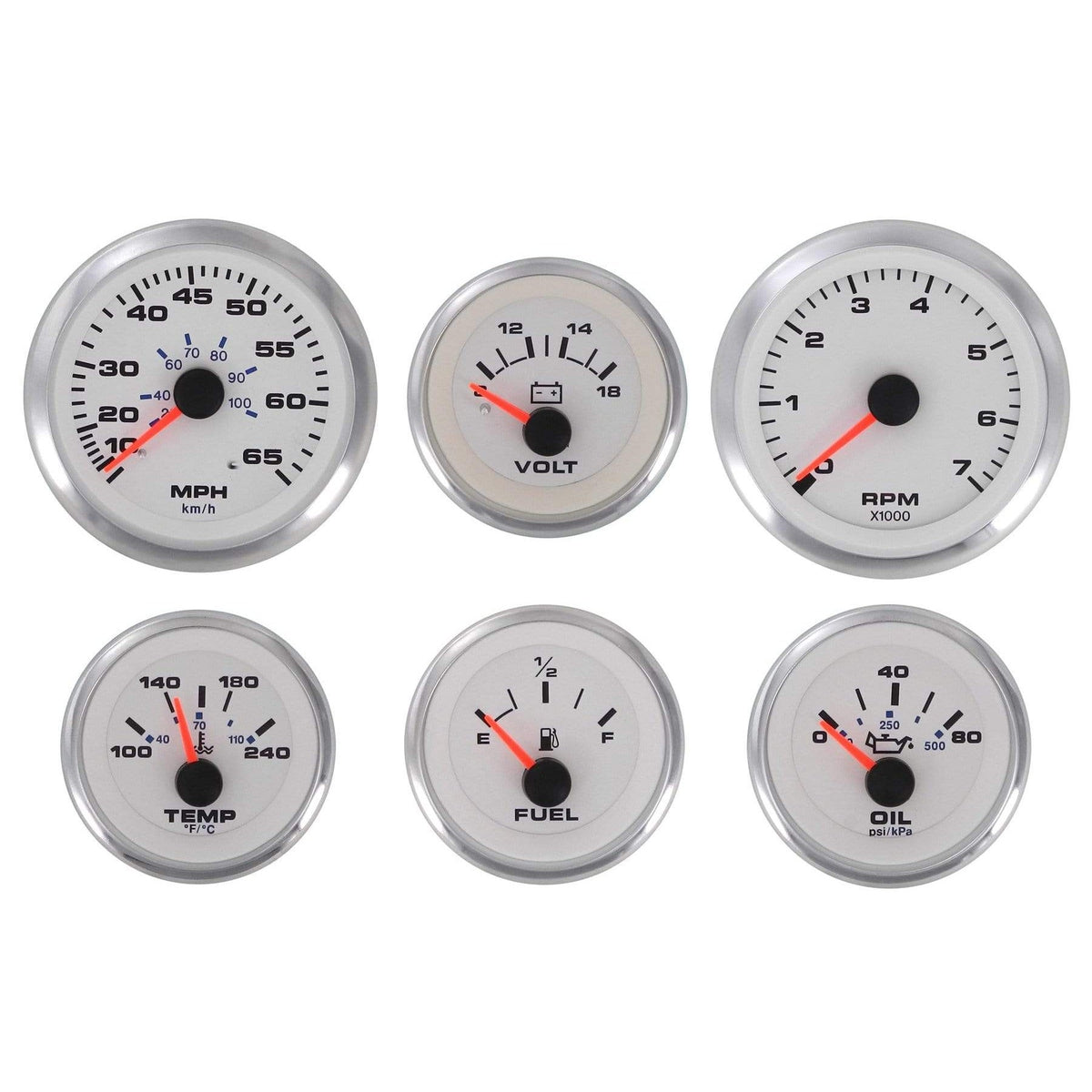 Teleflex Qualifies for Free Shipping Teleflex 6 Gauge Set White #67654P