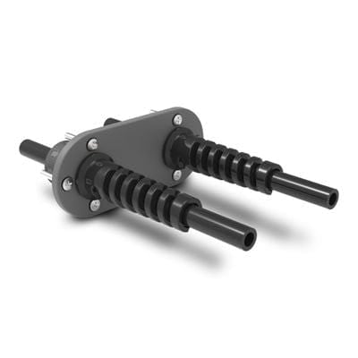 Teleflex Qualifies for Free Shipping Teleflex Bulkhead Fitting Kit Dual Hose Pair Plastic #HO7205