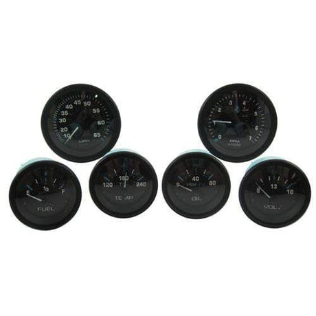 Teleflex Qualifies for Free Shipping Teleflex Eclipse Inboard-Outboard 6-Gauge Set #68413P