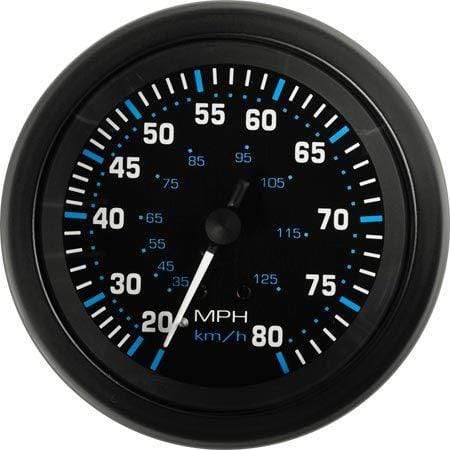Teleflex Qualifies for Free Shipping Teleflex Eclipse Speedometer 80 MPH #68397P