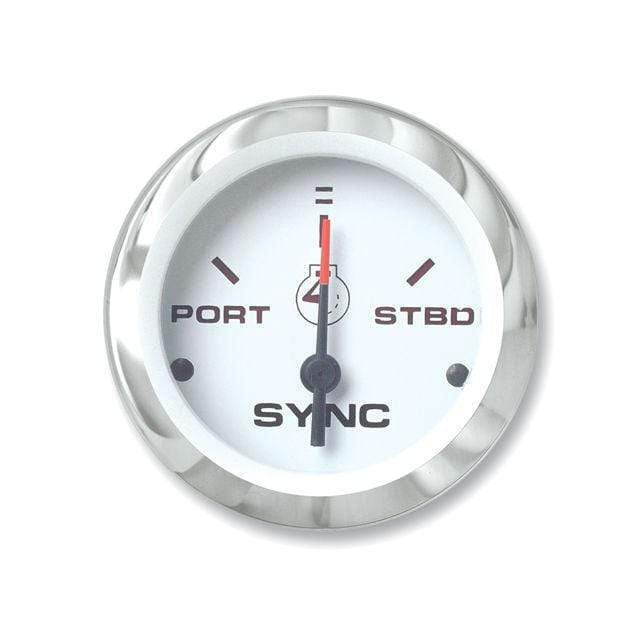 Teleflex Not Qualified for Free Shipping Teleflex Engine Sync Gauge 2" #65495P
