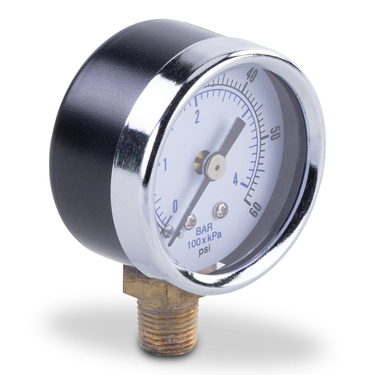 Teleflex Qualifies for Free Shipping Teleflex Gauge Bottom Mount 0-60 PSI #HP6004