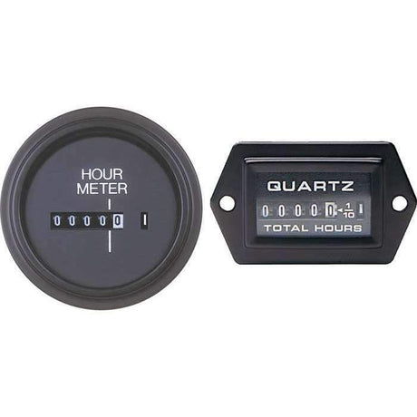 Teleflex Qualifies for Free Shipping Teleflex Hourmeter Round Style 56966P