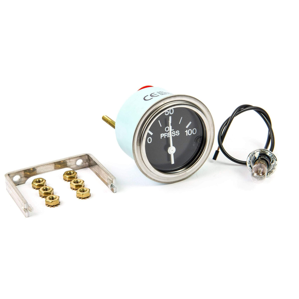 Teleflex Not Qualified for Free Shipping Teleflex Oil Pressure Heavy Duty Nylon 2" 0-100 PSI #67353P