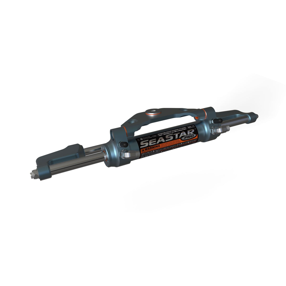 Teleflex Not Qualified for Free Shipping Teleflex Outboard Pro Front Mount-Cylinder Silver #HC6345SIL-3