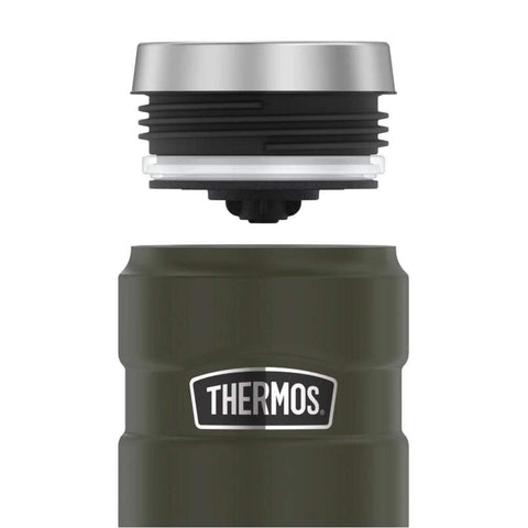 Thermos 16 oz SS Travel Tumbler Matte Army Green #SK1005AG4