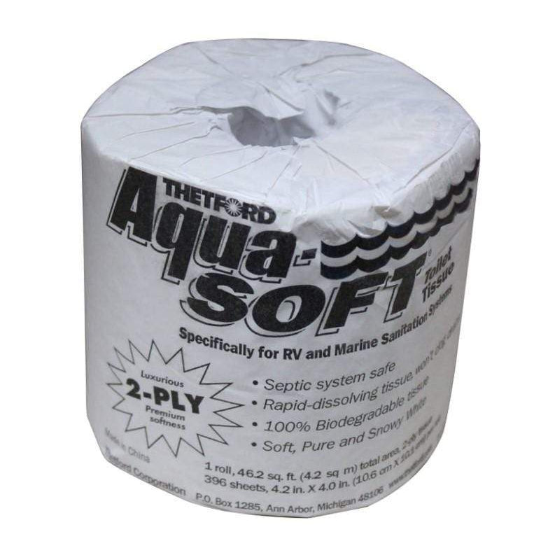 Thetford Qualifies for Free Shipping Thetford Aqua Soft Toilet Tissue Single Roll #24033