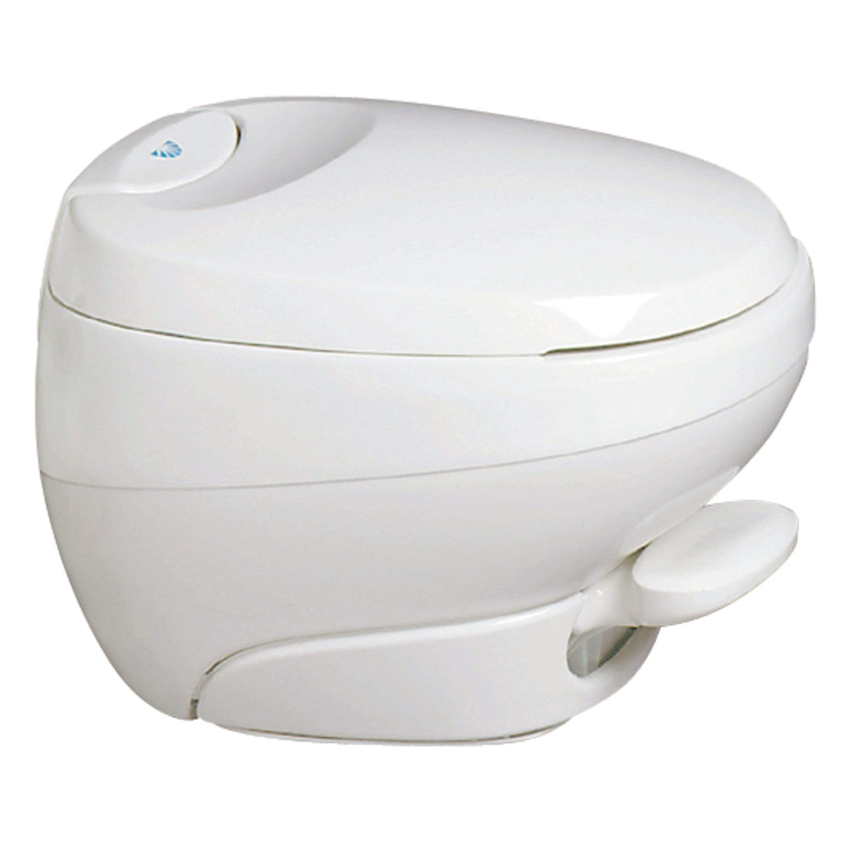 Thetford Not Qualified for Free Shipping Thetford Bravura Toilet with Water Saver Low White #31122