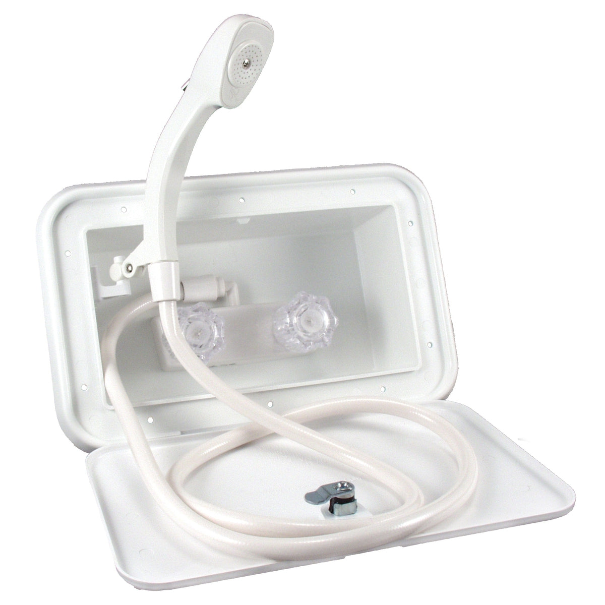 Thetford Qualifies for Free Shipping Thetford Exterior Shower Polar White #94195