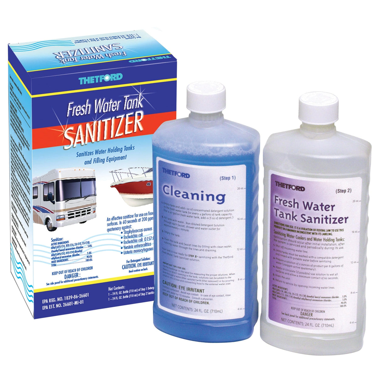 Thetford Qualifies for Free Ground Shipping Thetford Fresh Water Tank Sanitizer 36662