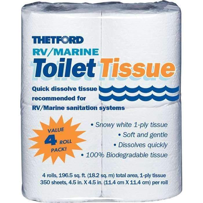 Thetford Qualifies for Free Shipping Thetford Marinesoft Tissue 4-pk #20804