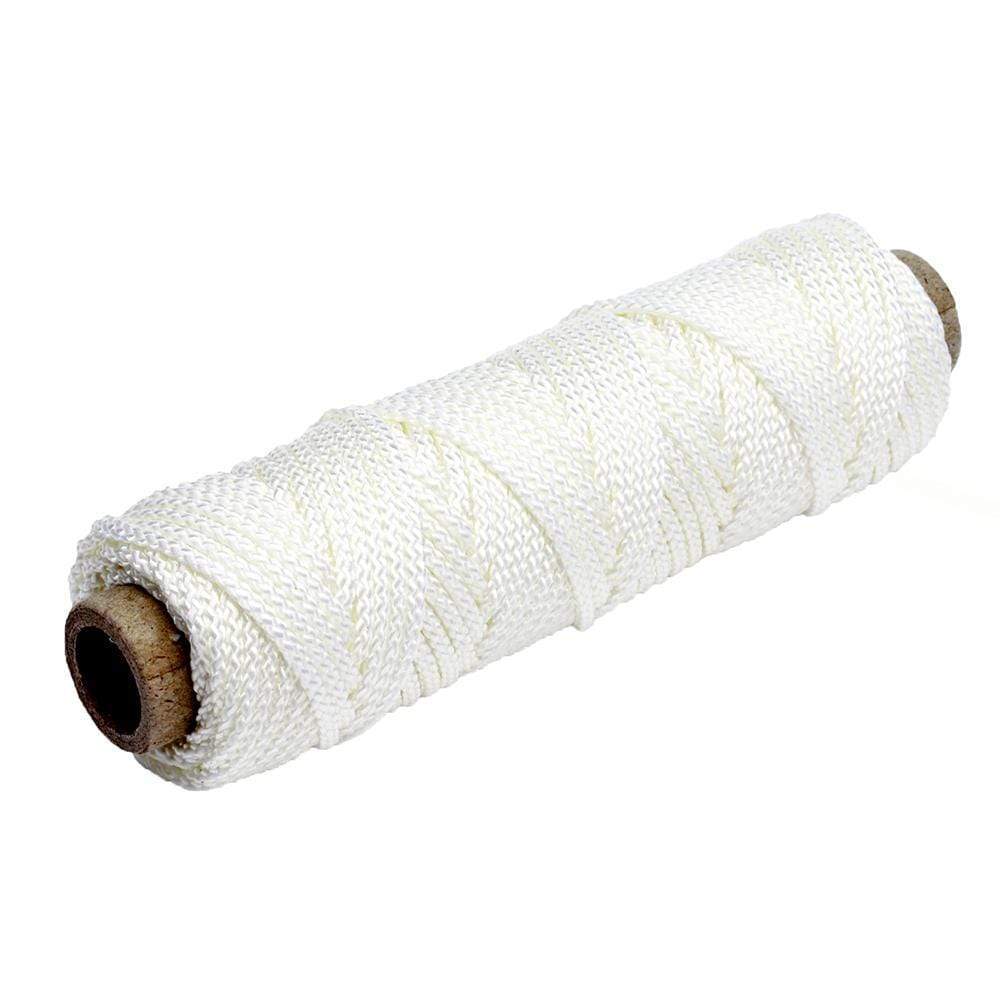 Tigress Qualifies for Free Shipping Tigress 100' of 375 lb White Nylon Braid #88672