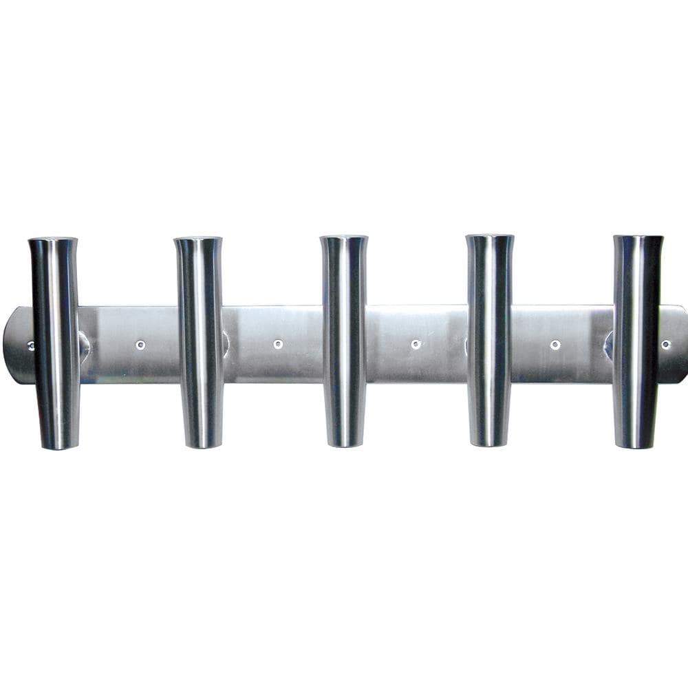 Tigress Qualifies for Free Shipping Tigress Five Rod Aluminum Transom-Mount Rod Holder #88144