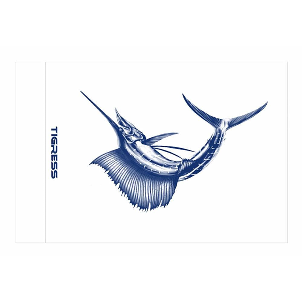 Tigress Sailfish Release Flag 12" x 18" #88420