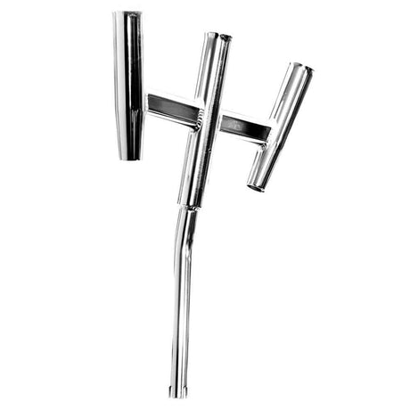 Tigress Qualifies for Free Shipping Tigress Triple Aluminum Kite Rod Holder Bent Butt Brushed #88158