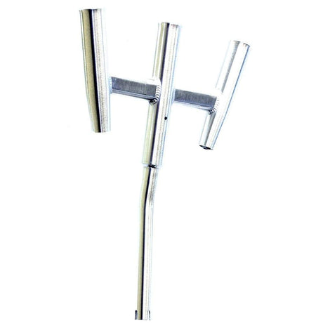 Tigress Qualifies for Free Shipping Tigress Triple Aluminum Kite Rod Holder Bent Butt Polished #88156