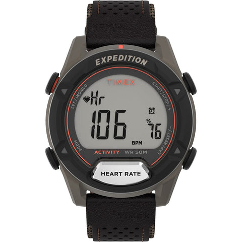 Timex Qualifies for Free Shipping Timex Expedition Activity Tracker with HR Brown #TW4B27100