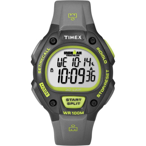 Timex Qualifies for Free Shipping Timex Ironman Traditional 30-Lap Full Size Grey/Black #T5K692