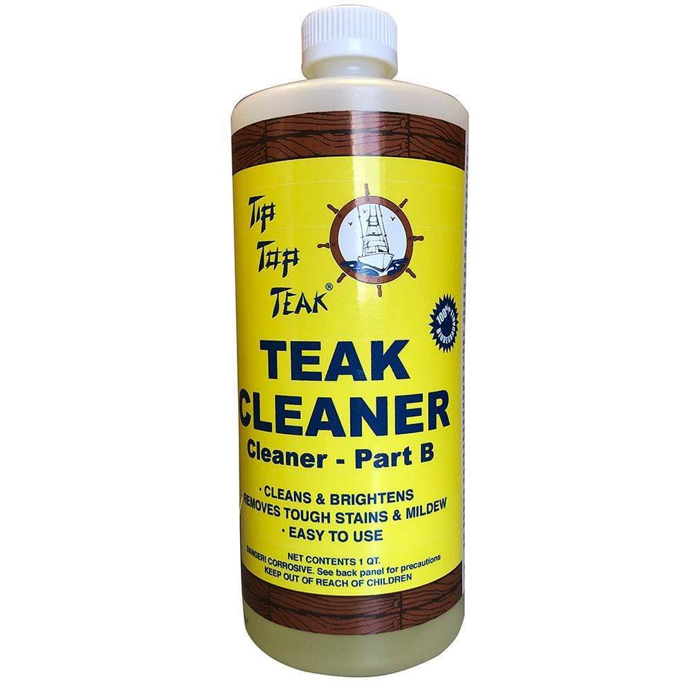 Tip Top Teak Qualifies for Free Shipping Tip Top Teak Cleaner Part B Quart #TC862