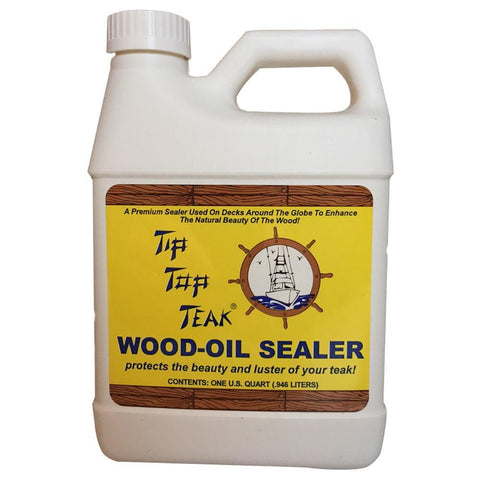 Tip Top Teak Qualifies for Free Shipping Tip Top Teak Wood Oil Sealer Quart #TS 1001