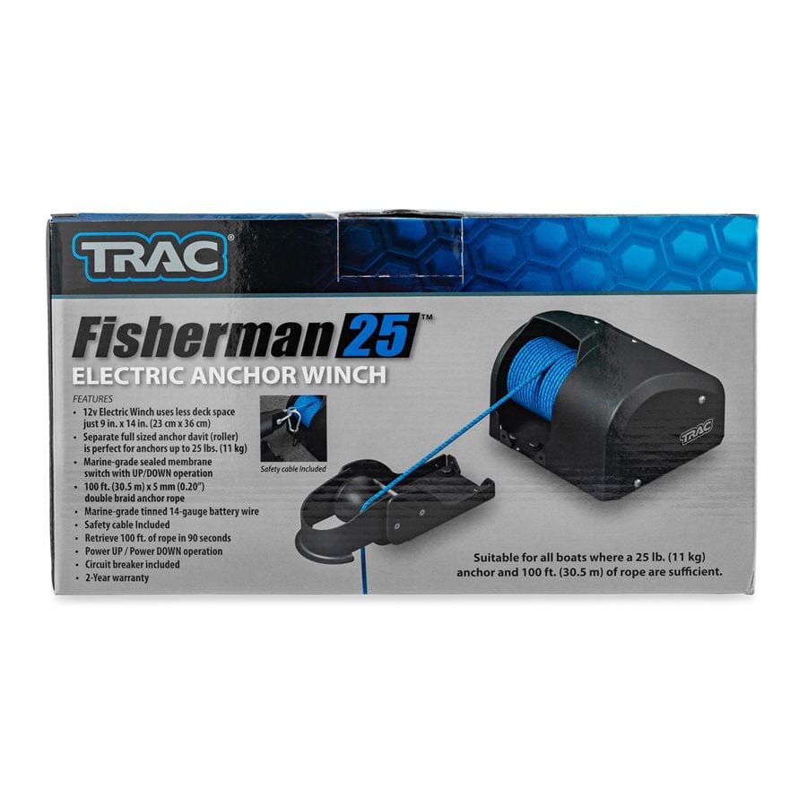 Trac Outdoors Qualifies for Free Shipping Trac Outdoors Fisherman 25 Anchor Winch #69002