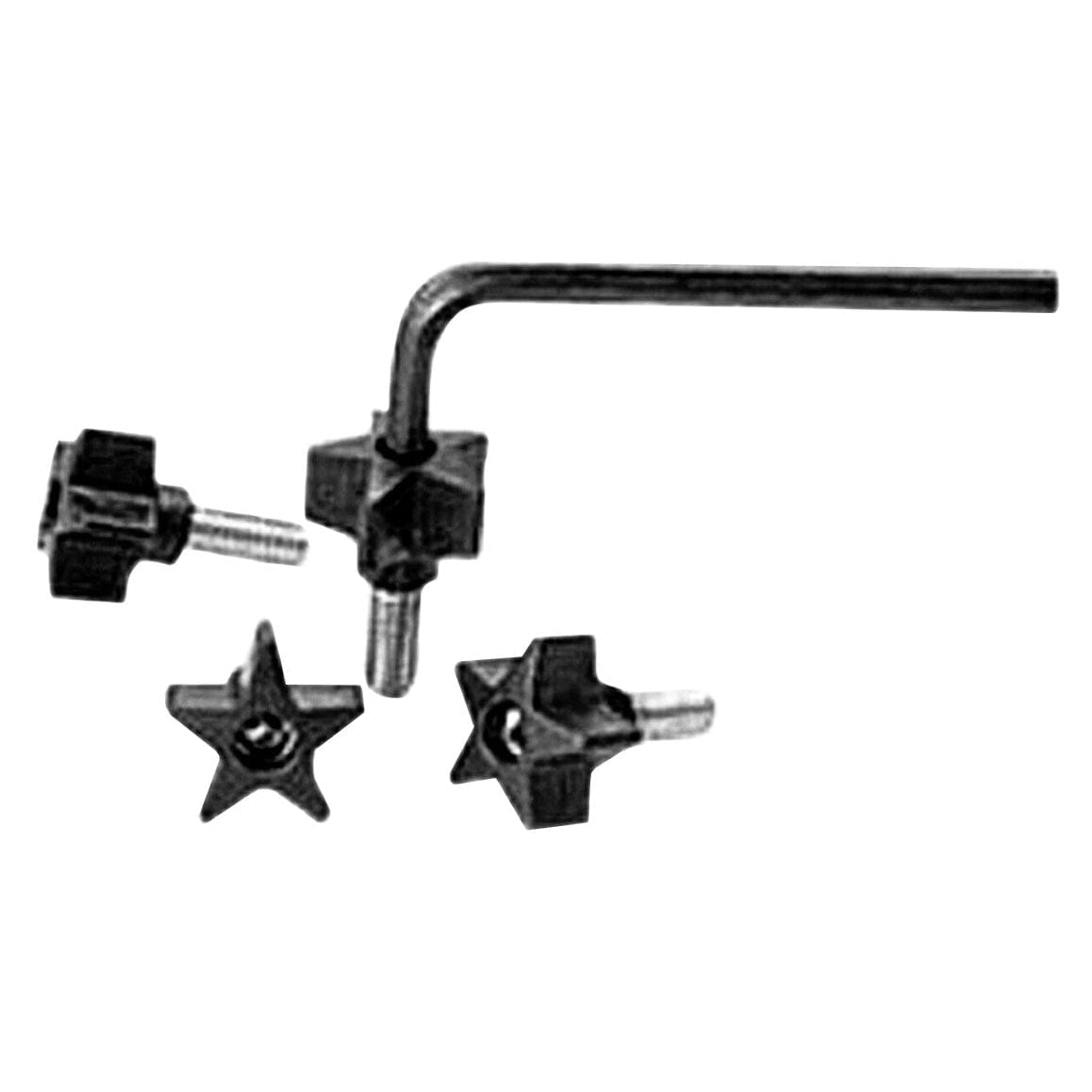 Traxstech Qualifies for Free Shipping Traxstech Star-Shaped Thumbscrews 4-pk #T-520-4