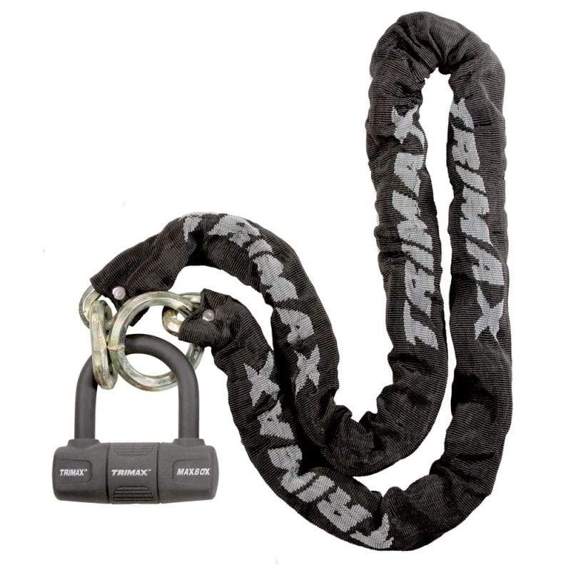 Trimax Locks Qualifies for Free Shipping Trimax Locks 5' Super Chain with U-Lock #THEX5060