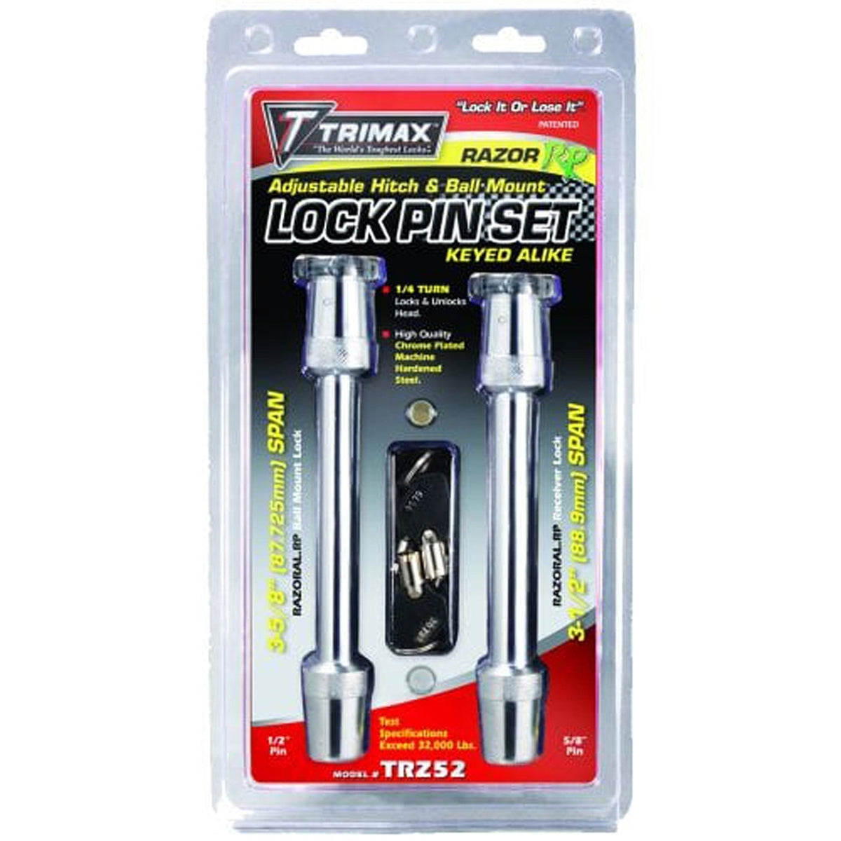 Trimax Locks Qualifies for Free Shipping Trimax Locks AL-RP Lock Pin Set #TRZ52