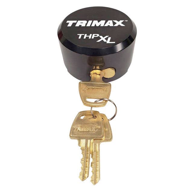 Trimax Locks Qualifies for Free Shipping Trimax Locks Aluminum Puck Internal Shackle Padlock Black #THPXL-AL-BK