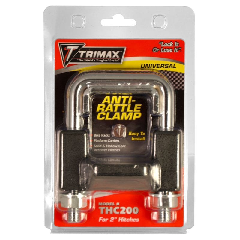 Trimax Locks Qualifies for Free Shipping Trimax Locks Anti-Rattle Clamp for 2" Hitch #THC200