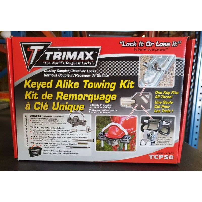 Trimax Locks Qualifies for Free Shipping Trimax Locks Combo Pack Keyed-Alike Set #TCP50