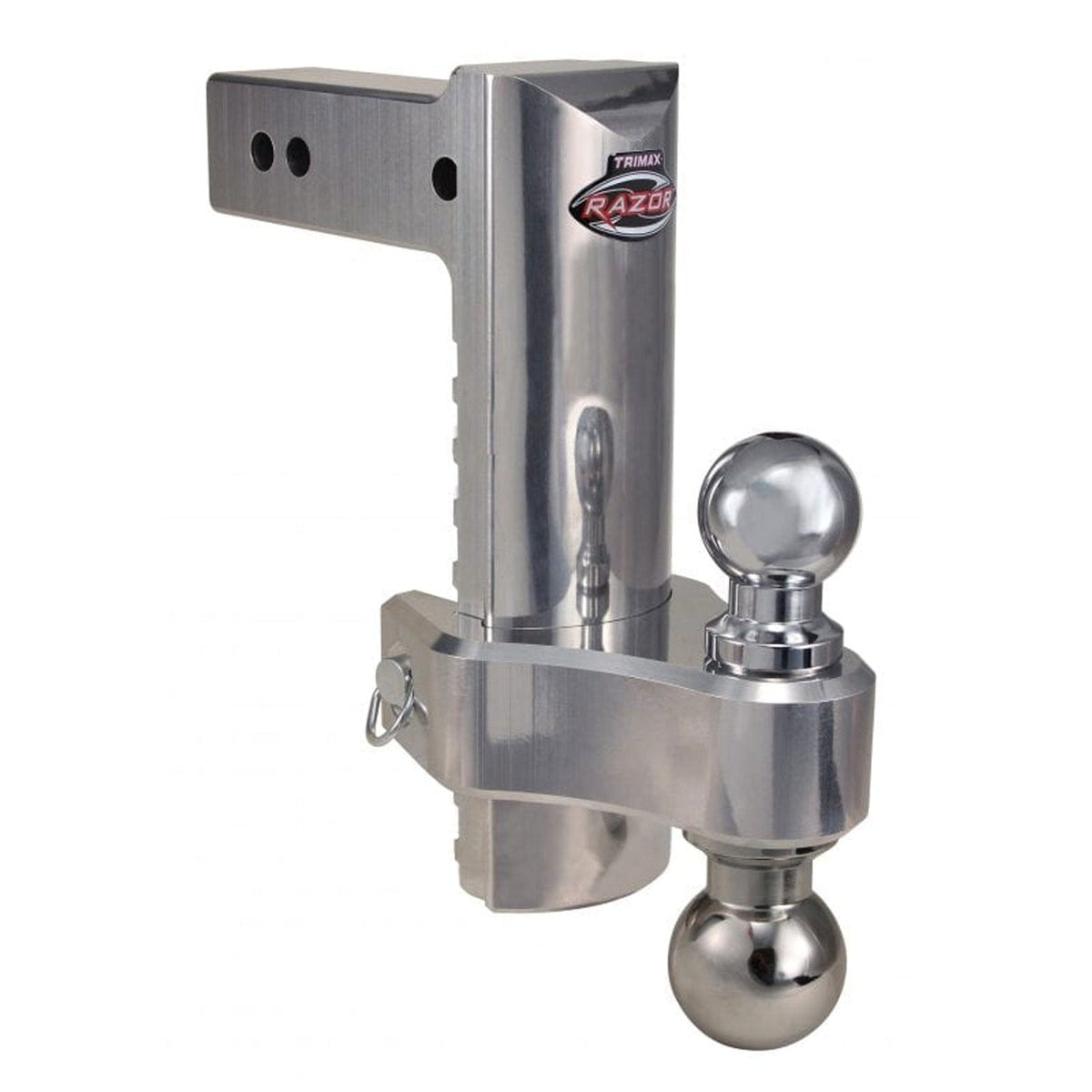 Trimax Locks Qualifies for Free Shipping Trimax Locks Razor 10" HD Alum Adjustable Drop Hitch Pin & Clip #TRZ10AL-HD