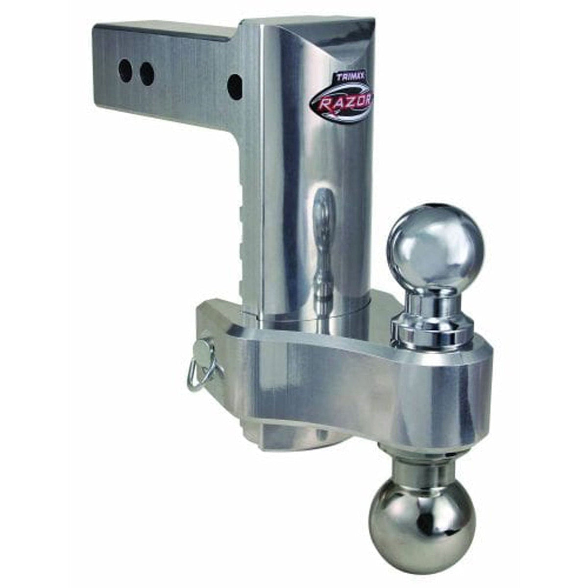 Trimax Locks Qualifies for Free Shipping Trimax Locks Razor 8" HD Alum Adjustable Drop Hitch Pin/Clip #TRZ8AL-HD