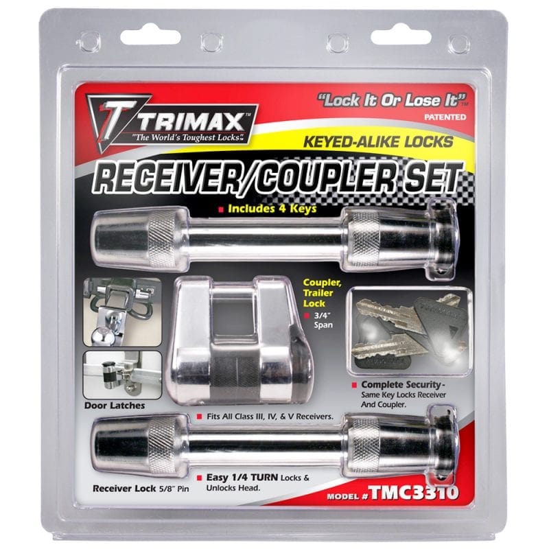 Trimax Locks Qualifies for Free Shipping Trimax Locks T3 5/8" Receiver Lock 2 Each #TMC3310