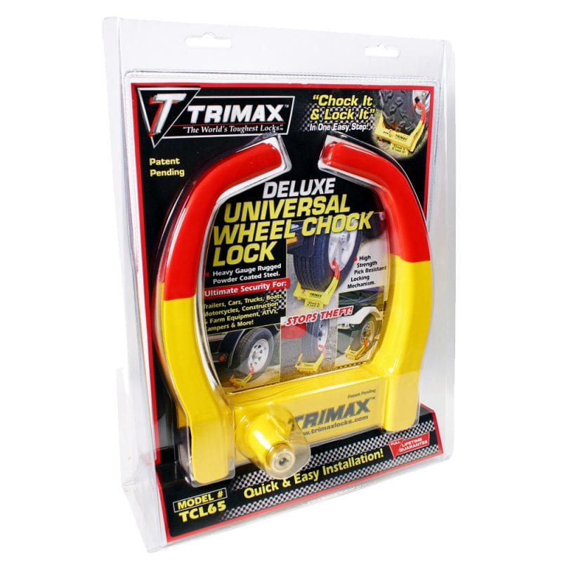 Trimax Locks Qualifies for Free Shipping Trimax Locks Wheel Chock Lock #TCL65