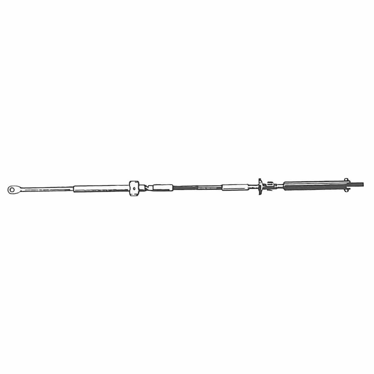 Uflex USA Qualifies for Free Shipping Uflex 11' C14 Engine Control Cable OMC-Johnson-Evinrude #C14X11