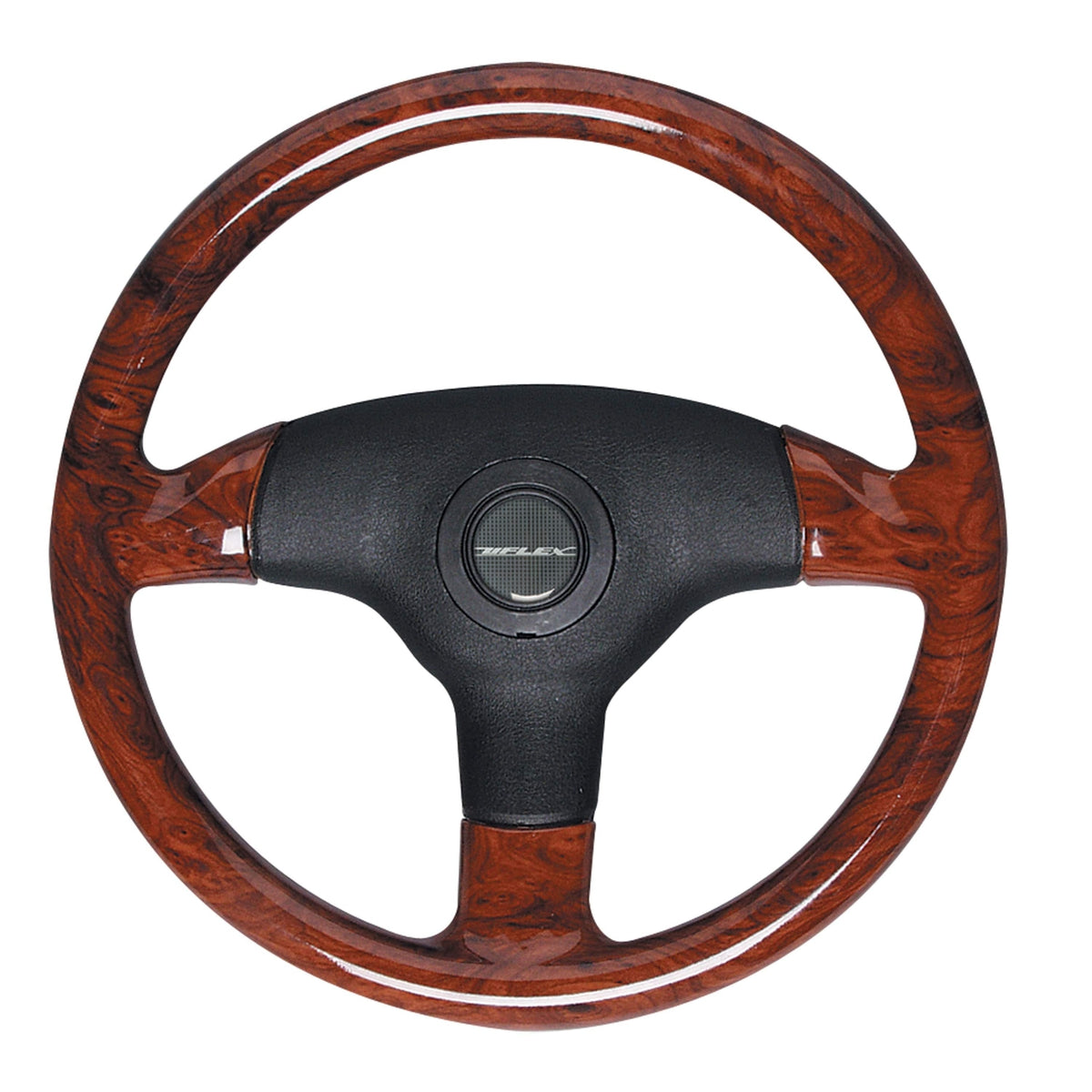 Uflex Antigua Burlwood Steering Wheel #V61B