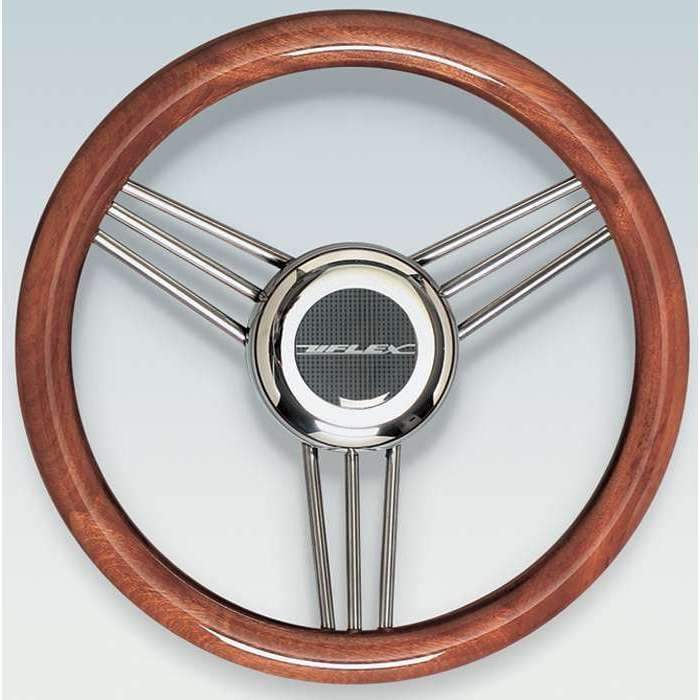 Uflex USA Not Qualified for Free Shipping Uflex Mahogany EQ 3-Spoke Wheel #V26