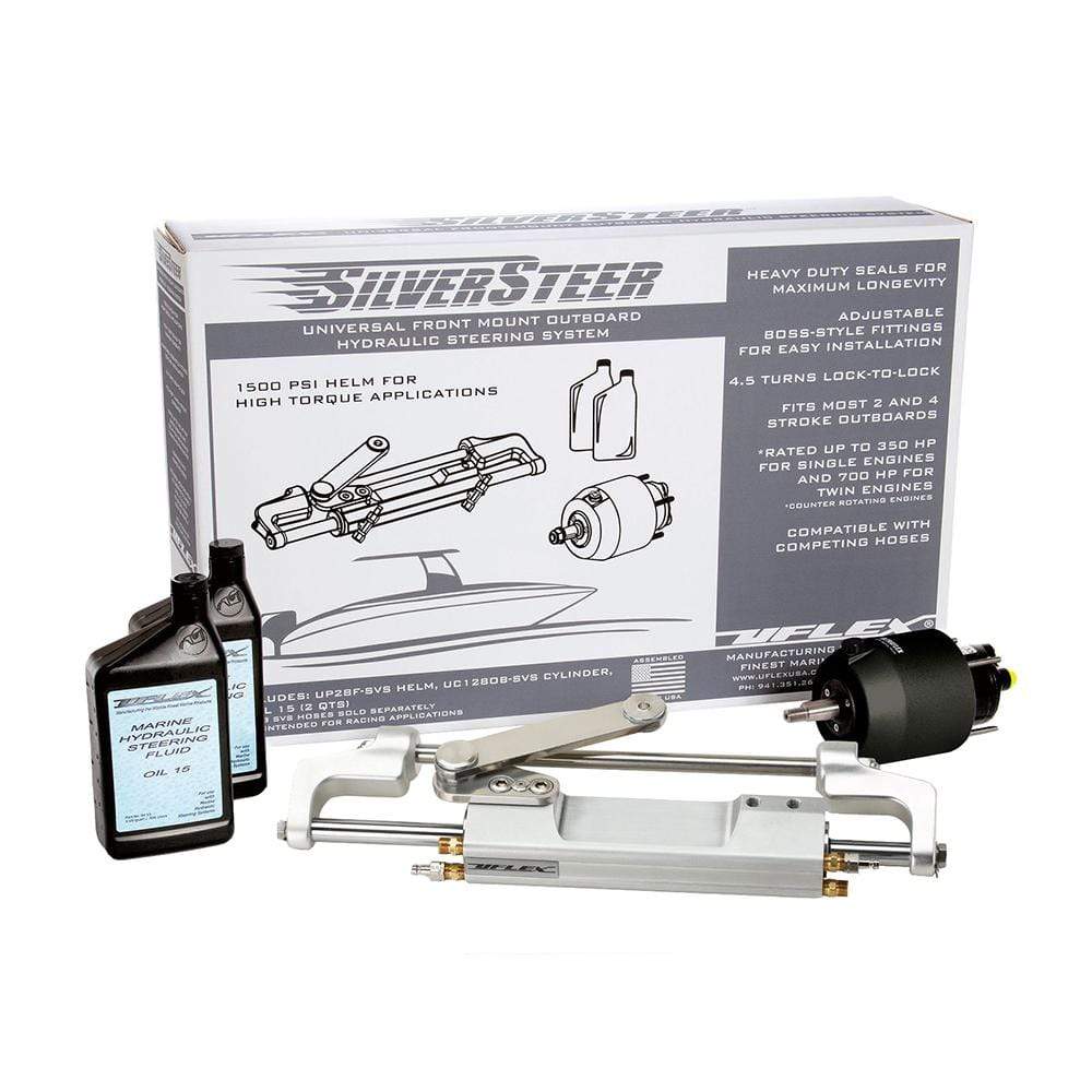 Uflex USA Qualifies for Free Shipping Uflex Silversteer Univ Front Mount Outboard Hydraulic #SILVERSTEER2.0B