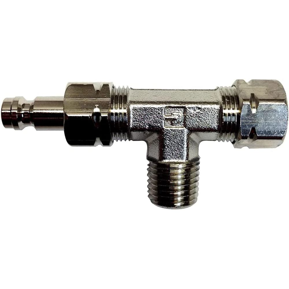 Uflex USA Qualifies for Free Shipping Uflex Tee Fitting with Bleed Nipple for Inboard & Stern Drive #BLEED TEE