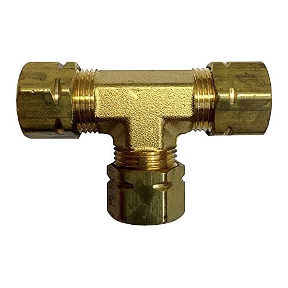 Uflex USA Qualifies for Free Shipping Uflex Union T-Fitting for 3/8" Tube Compression Hose Fittings #UNION T