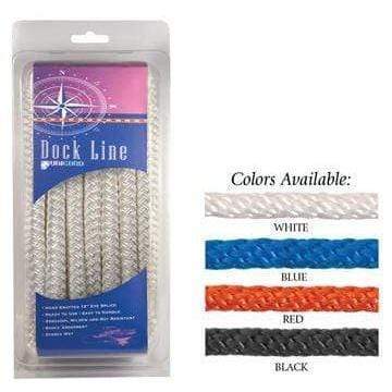 Unicord Qualifies for Free Shipping Unicord Dock Line 1/2" x 15' MFP Black #460533