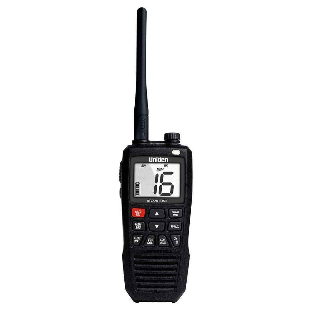 Uniden Qualifies for Free Shipping Uniden Atlantis 275 Floating Handheld VHF Marine Radio #ATLANTIS 275