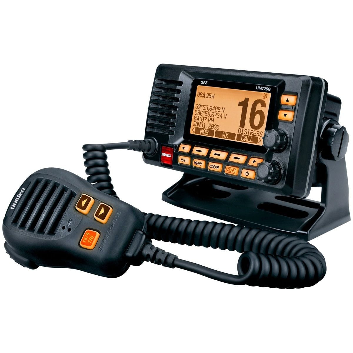Uniden Qualifies for Free Shipping Uniden UM725GBT Black VHF #UM725GBT BK