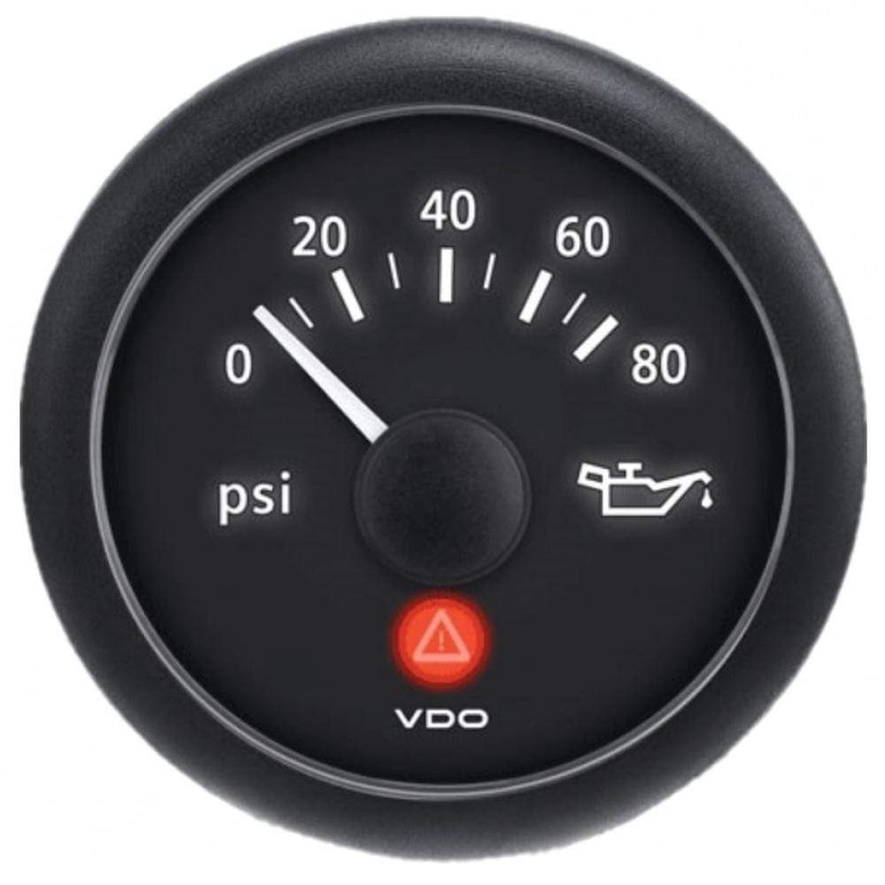 VDO Qualifies for Free Shipping VDO 2-1/16" Engine Oil Pressure 80 PSI 12/24v & Sender #A2C53412998-K1