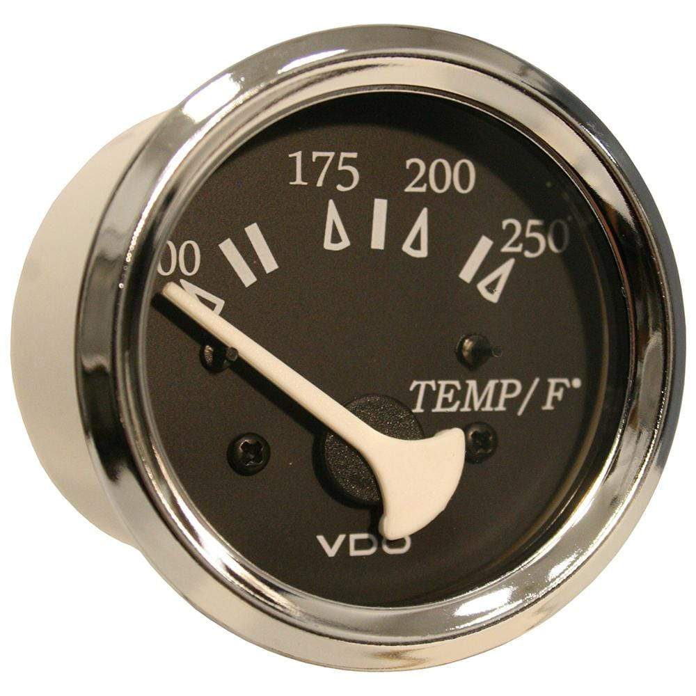 VDO Qualifies for Free Shipping VDO Allentare Black 250 F Water Temperature Gauge Use with #310-11273