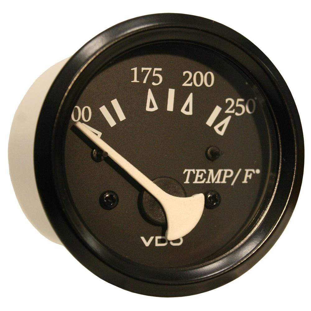 VDO Qualifies for Free Shipping VDO Allentare Black 250 F Water Temperature Gauge Use with #310-11801