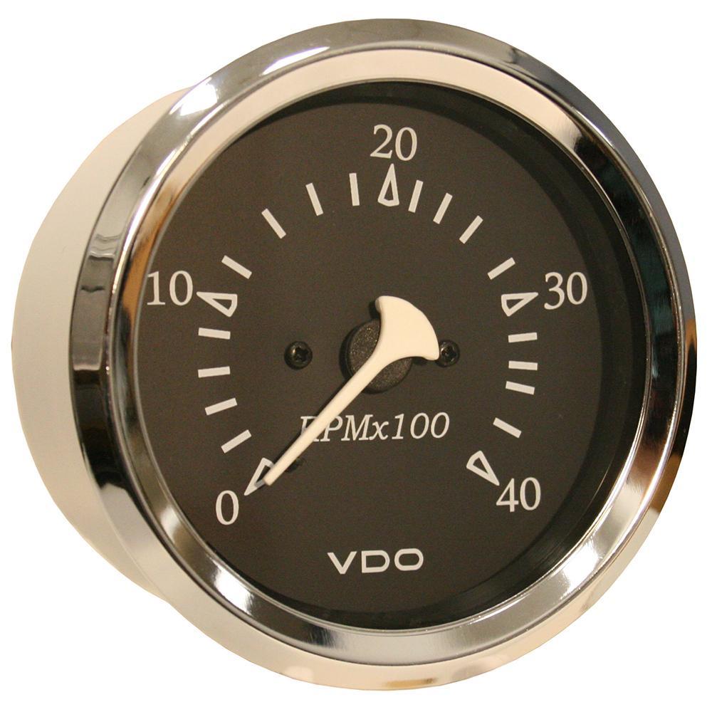 VDO Qualifies for Free Shipping VDO Allentare Black 4000 RPM 3 3-3/8" 85mm Diesel #333-11269