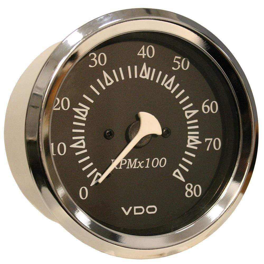 VDO Qualifies for Free Shipping VDO Allentare Black 8000 RPM 3-3/8" 85mm Outboard #333-11271